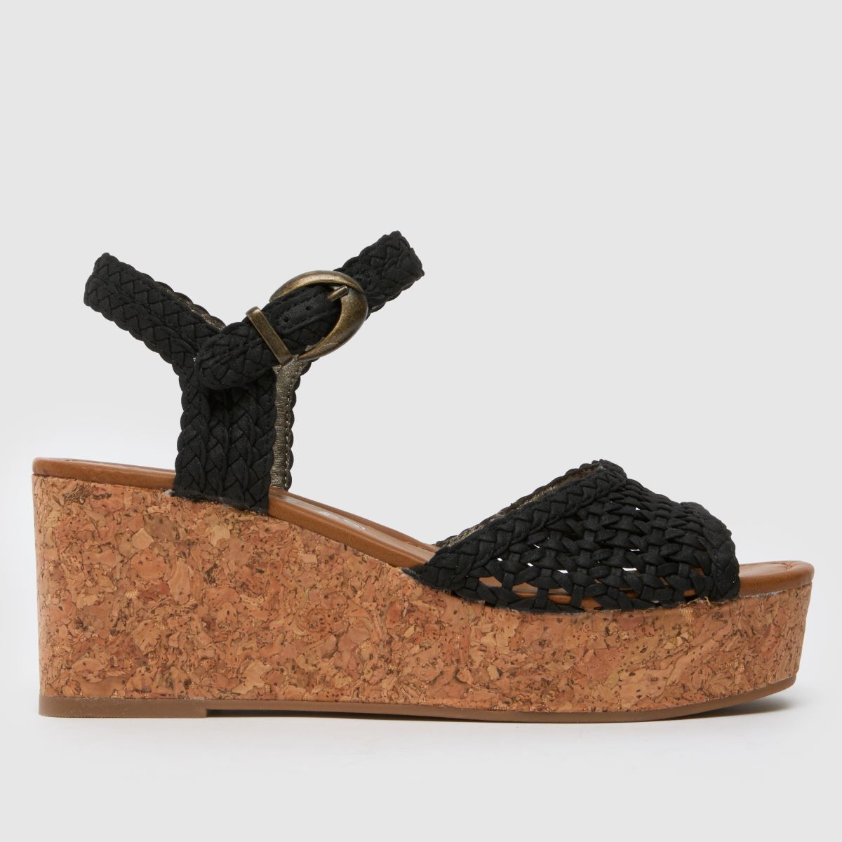 Blowfish Malibu  Aric Woven Wedge in Black Blowfish Malibu  Aric Woven Wedge in Black