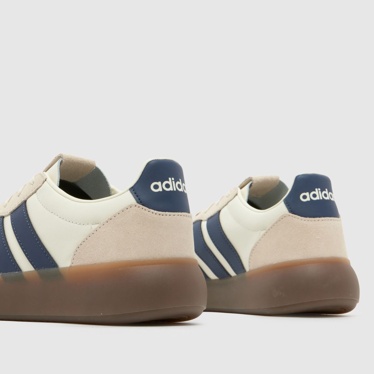 adidas  Barreda Decode Lux in White & Navy adidas  Barreda Decode Lux in White & Navy