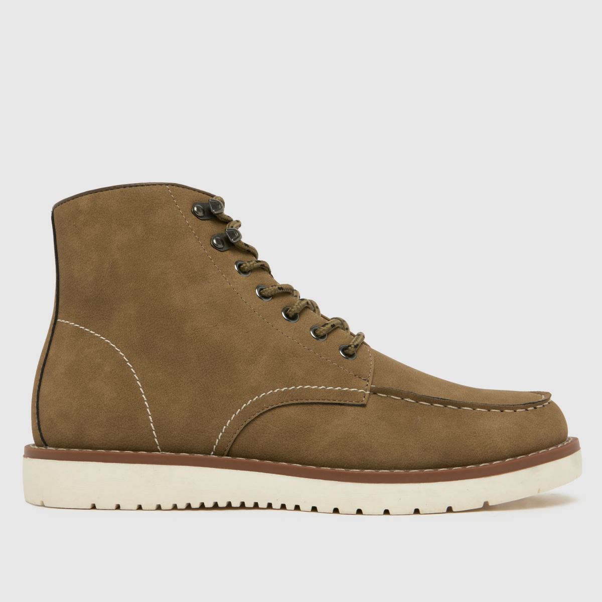 schuh  Dayne White Sole Moc in Light Green schuh  Dayne White Sole Moc in Light Green