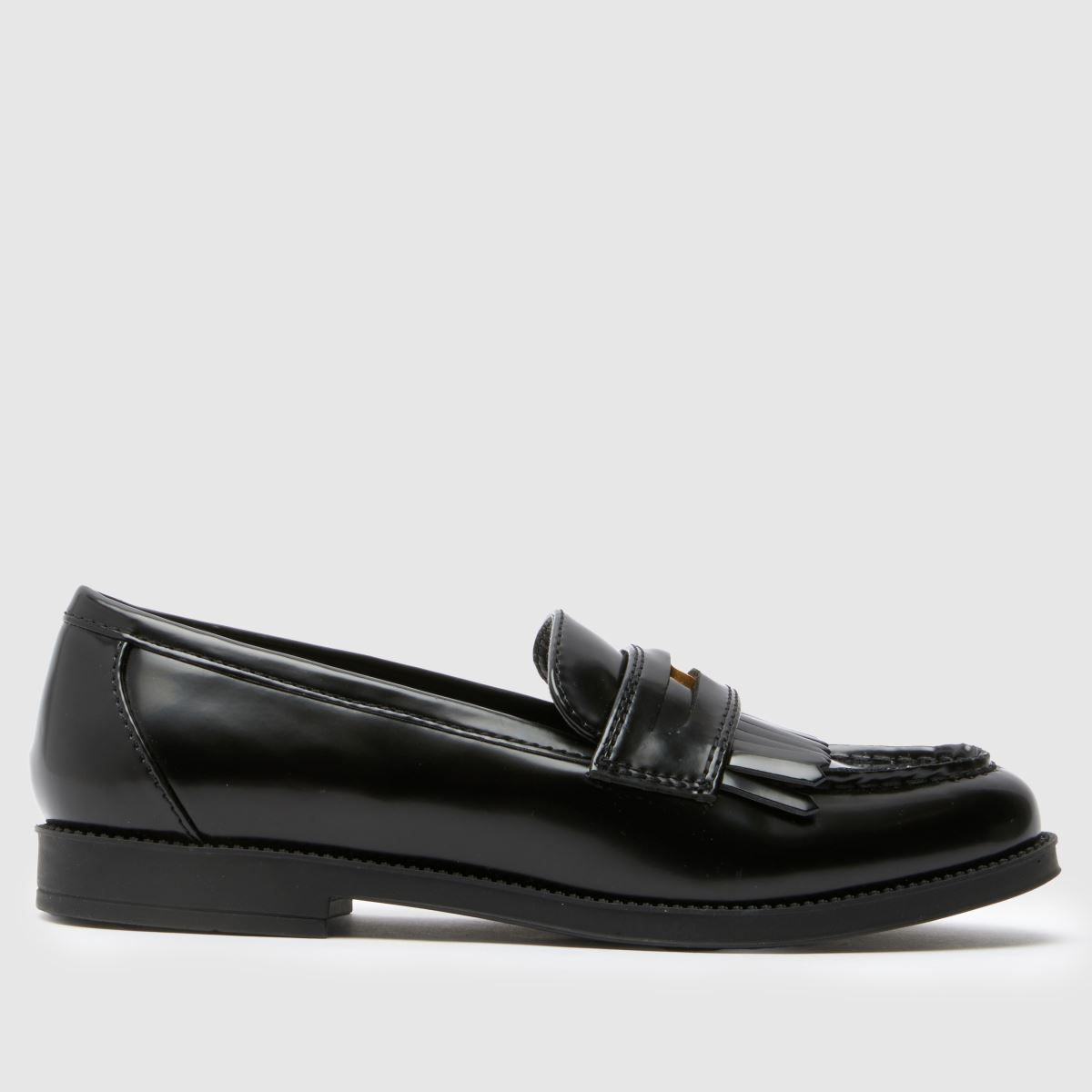 schuh  Laurent Penny Loafer in Black schuh  Laurent Penny Loafer in Black