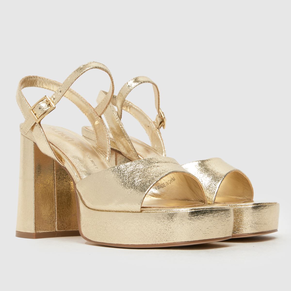 schuh  Sabina Platform in Gold schuh  Sabina Platform in Gold
