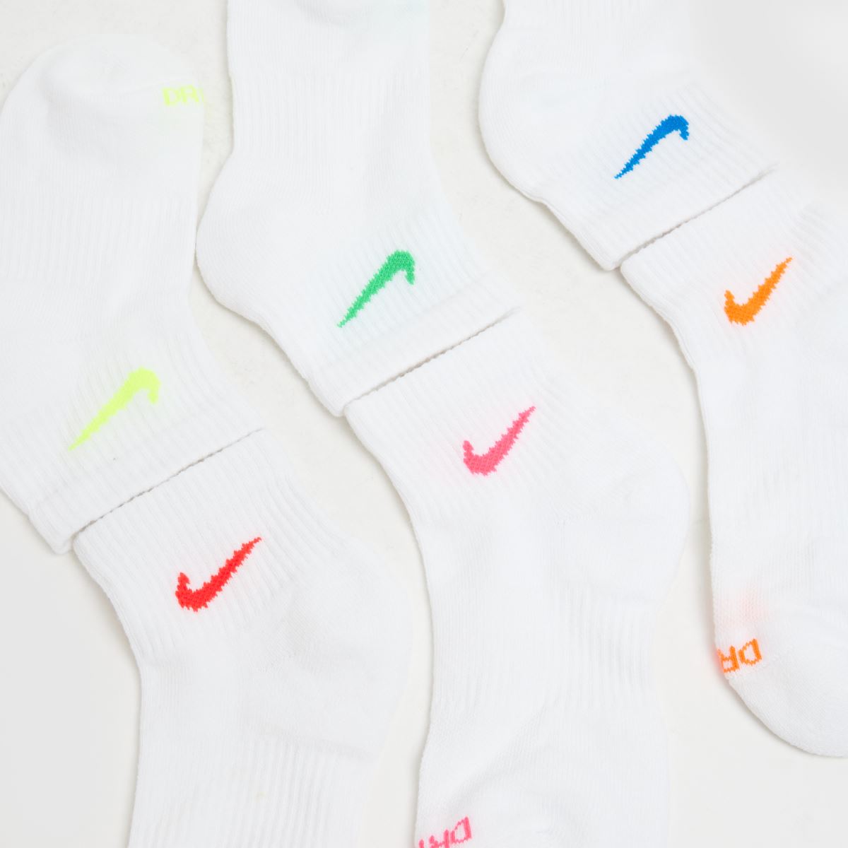 Nike  Kids Ankle Socks 6 Pack in Multi Nike  Kids Ankle Socks 6 Pack in Multi
