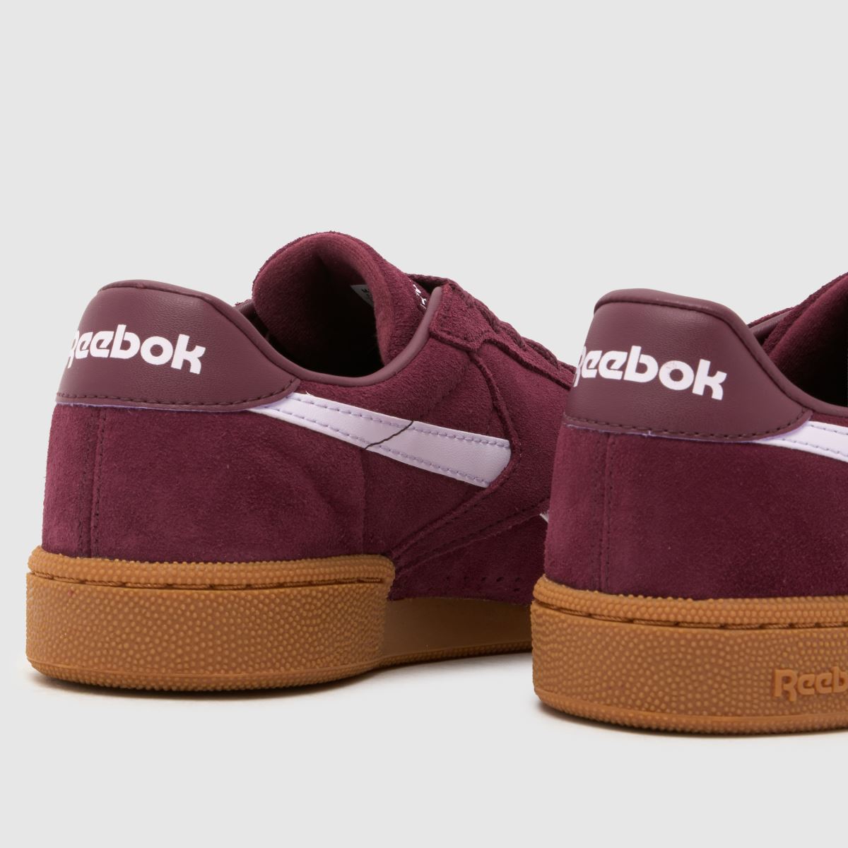 Reebok  Club C Grounds in Burgundy Reebok  Club C Grounds in Burgundy