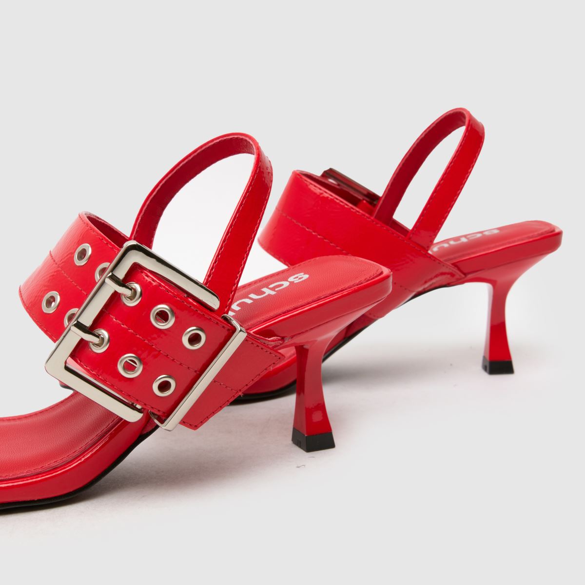 schuh  Safia Buckle in Red schuh  Safia Buckle in Red
