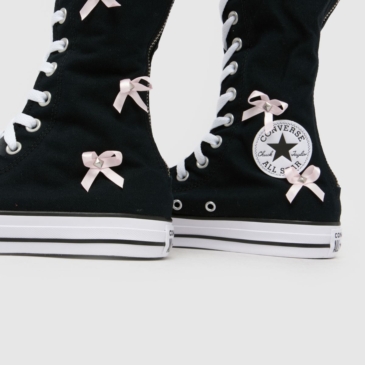 Converse  All Star XXHi in Black & pink Converse  All Star XXHi in Black & pink