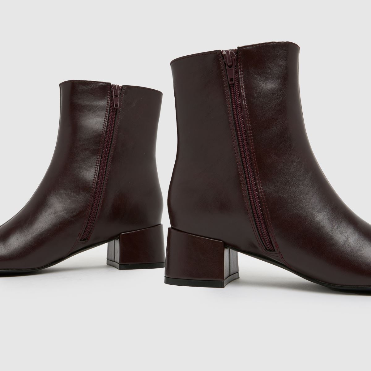 schuh  Bridgit Block Point in Burgundy schuh  Bridgit Block Point in Burgundy