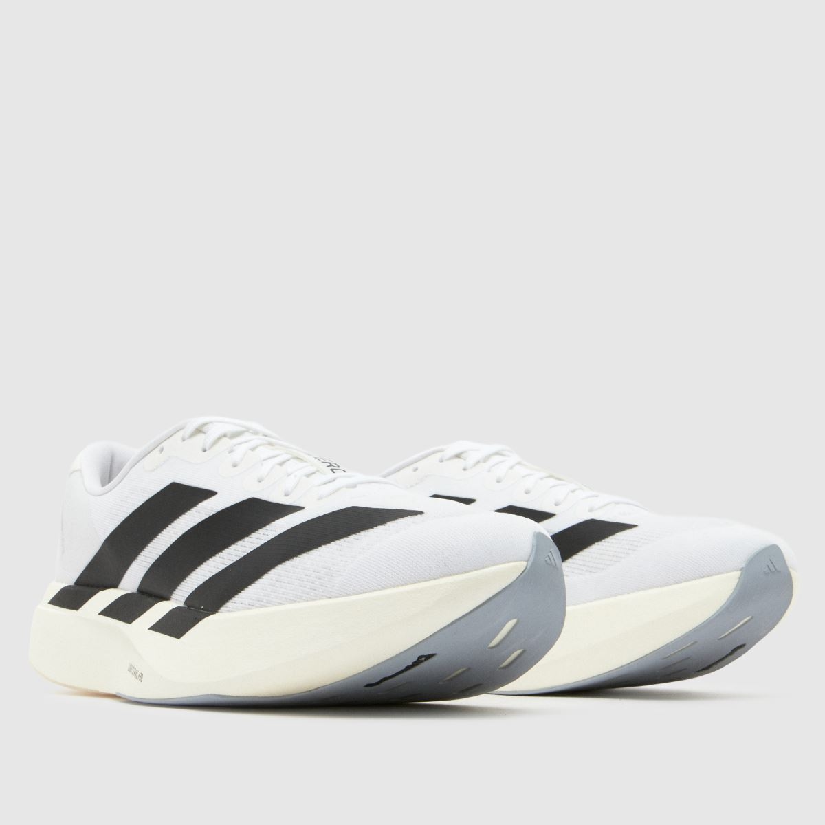 adidas  Adizero Evo SL in White & Black adidas  Adizero Evo SL in White & Black