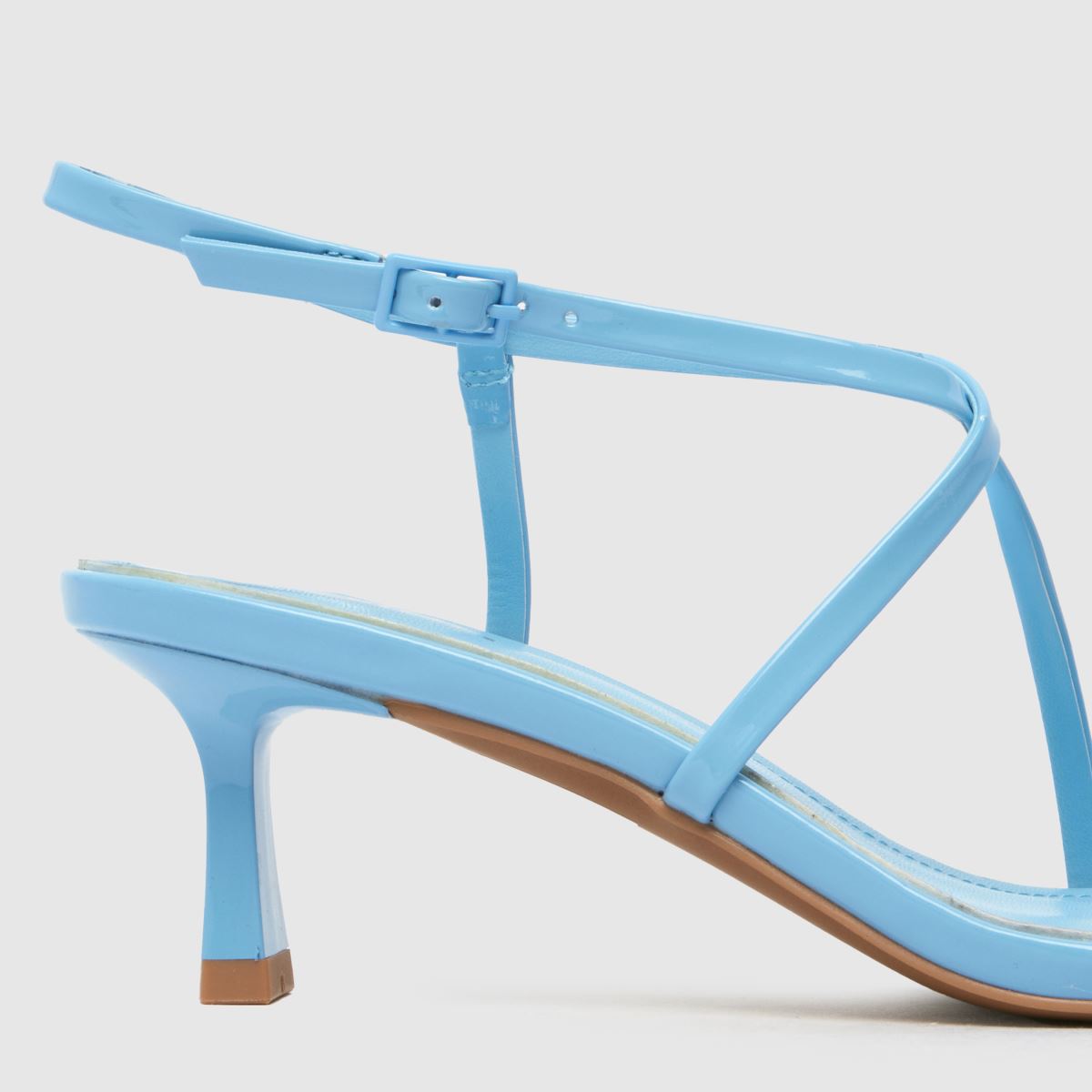 schuh  Serenity Strappy Kitten in Blue schuh  Serenity Strappy Kitten in Blue