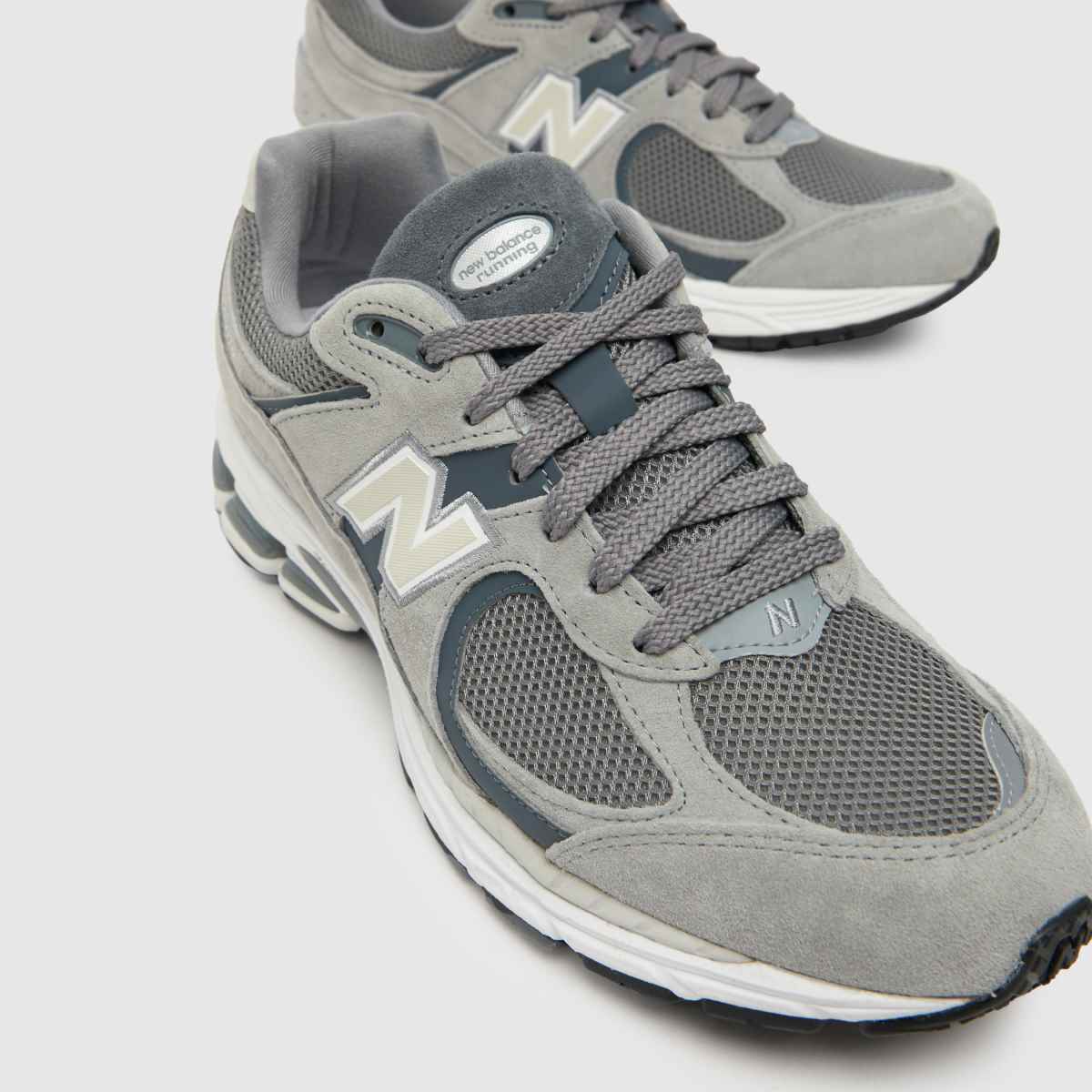 New Balance  2002R in White & grey New Balance  2002R in White & grey