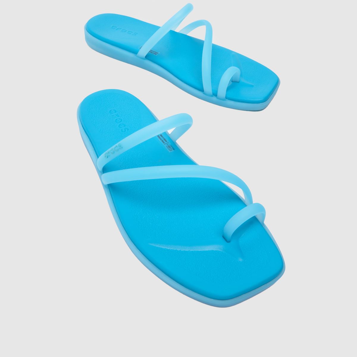 Crocs  Miami Toe Loop in Blue Crocs  Miami Toe Loop in Blue