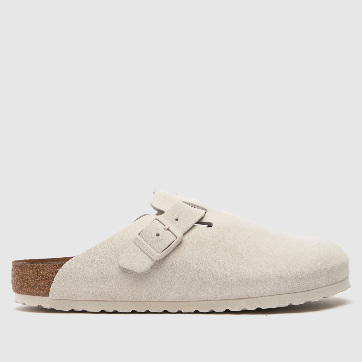 BIRKENSTOCK  Boston Clog in White BIRKENSTOCK  Boston Clog in White