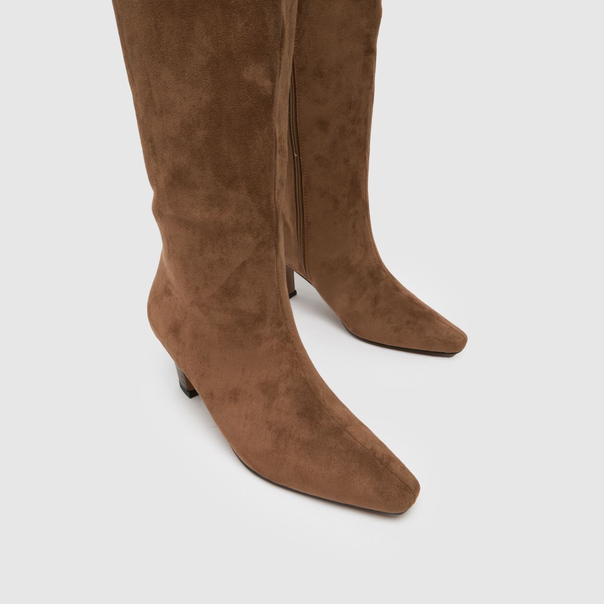 schuh  Delia Knee High in Taupe schuh  Delia Knee High in Taupe