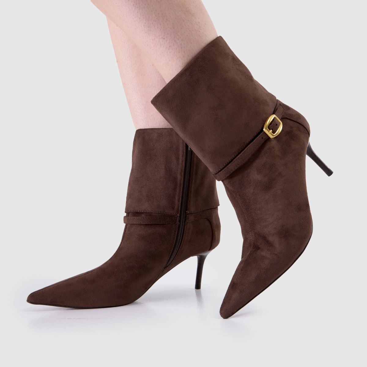 schuh  Brodie Buckle Formal in Brown schuh  Brodie Buckle Formal in Brown