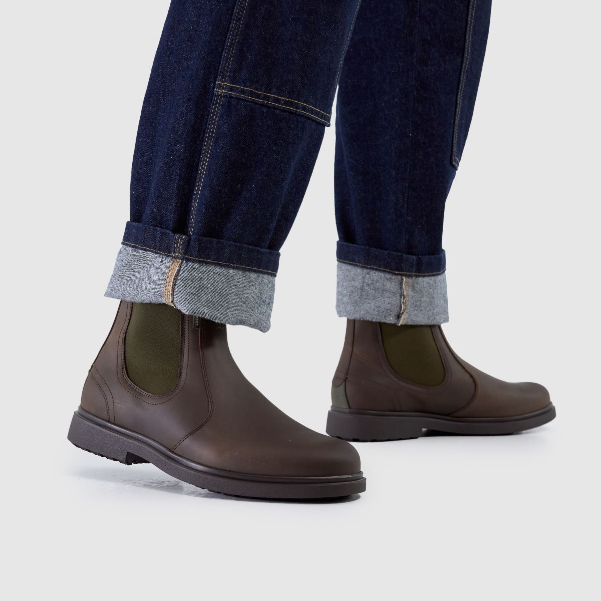 Barbour  Hale Chelsea in Dark Brown Barbour  Hale Chelsea in Dark Brown