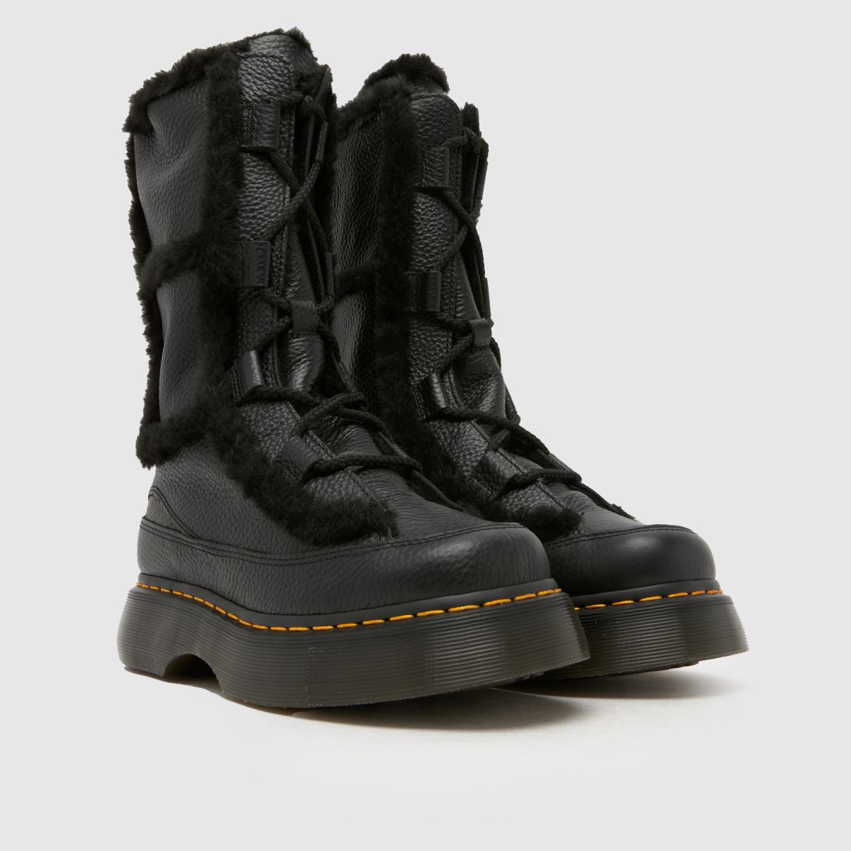 Dr Martens  Buzz Lace High Leg in Black Dr Martens  Buzz Lace High Leg in Black