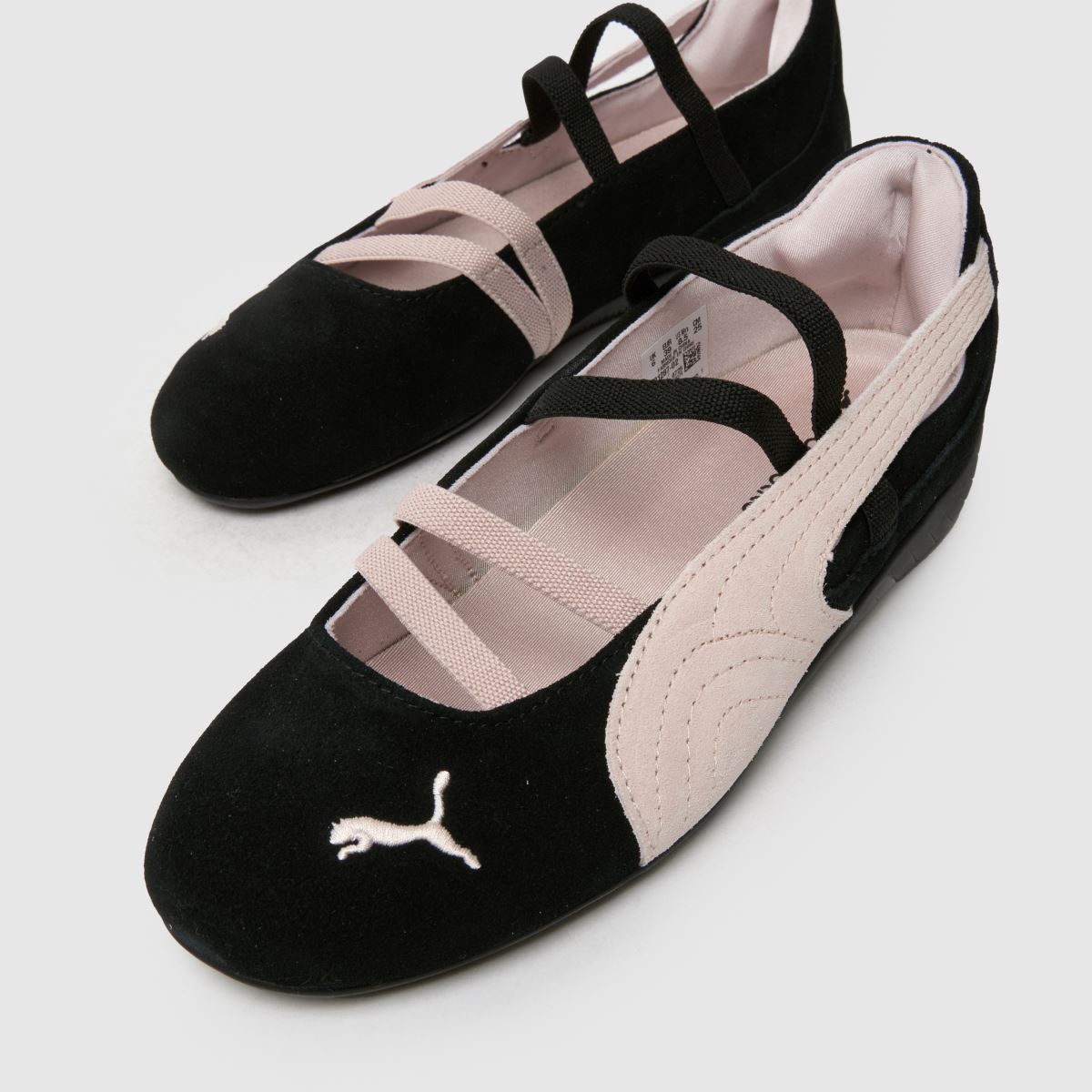 PUMA  Speedcat Ballet in Black & pink PUMA  Speedcat Ballet in Black & pink