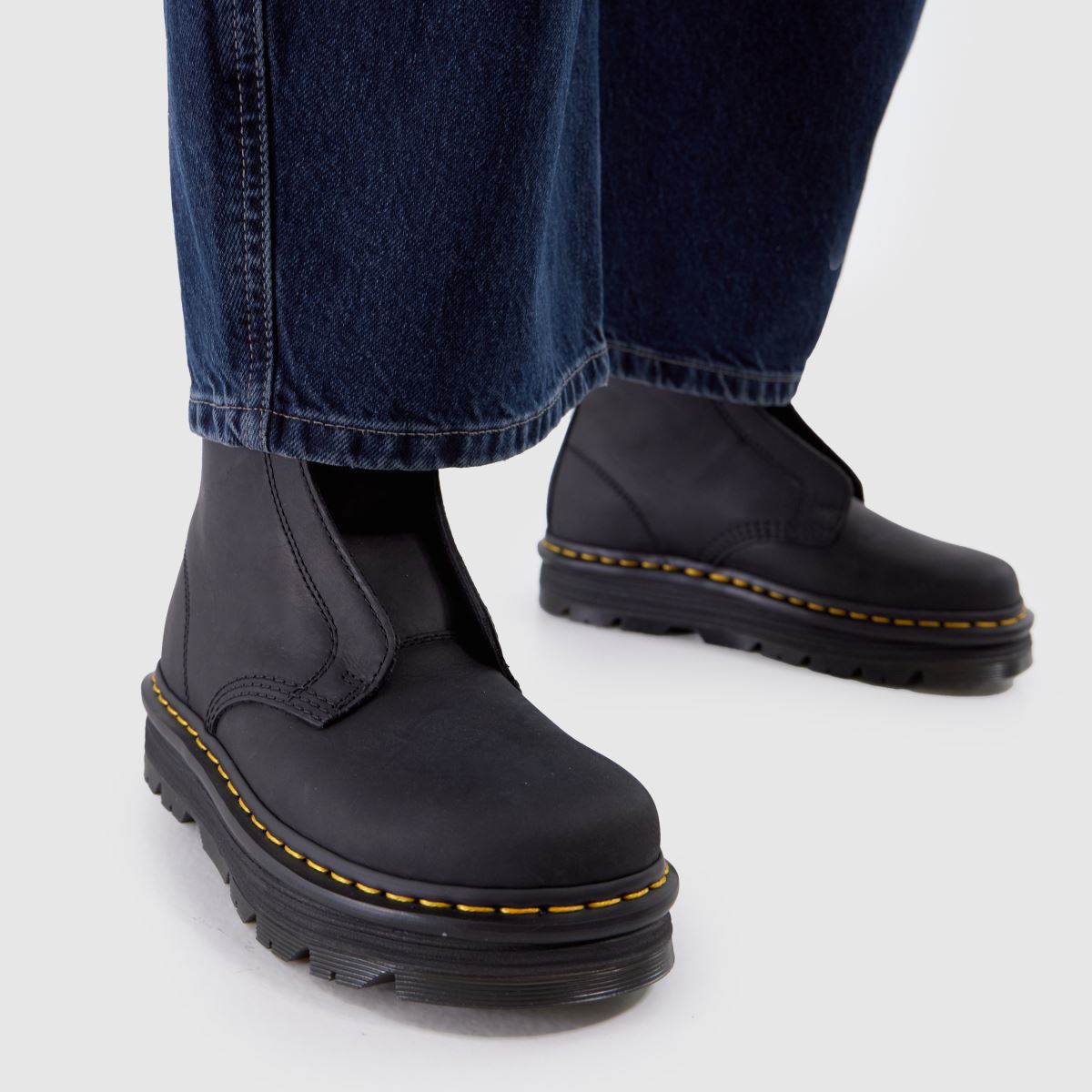 Dr Martens  Zebzag Laceless in Black Dr Martens  Zebzag Laceless in Black
