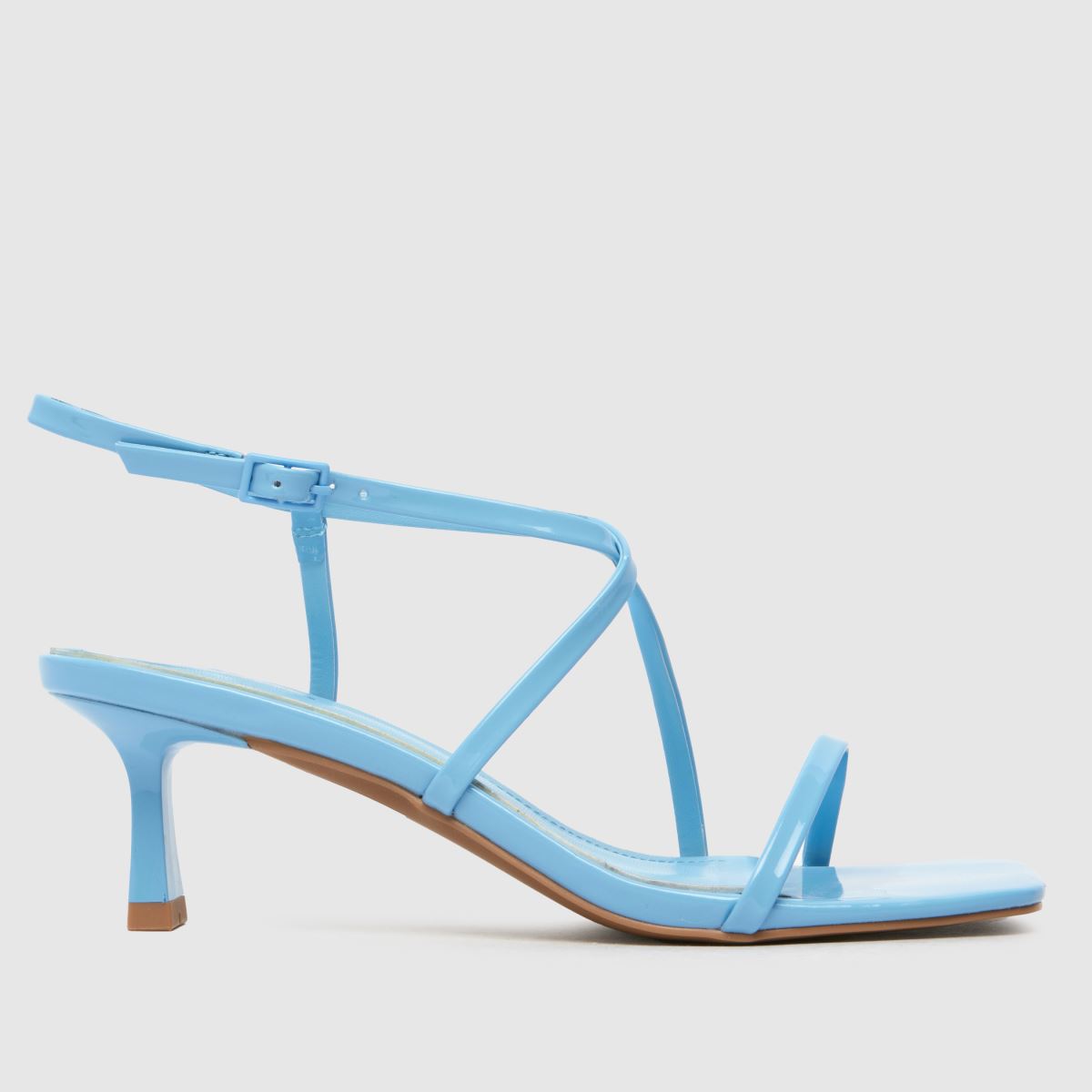 schuh  Serenity Strappy Kitten in Blue schuh  Serenity Strappy Kitten in Blue
