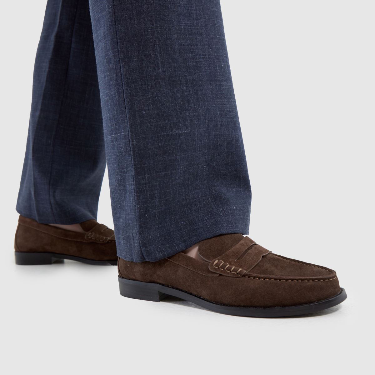 schuh  Lillian Penny Loafer in Brown schuh  Lillian Penny Loafer in Brown