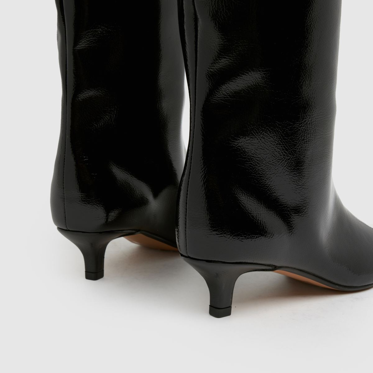 schuh  Wide Fit Dorothy Kitten Heeled in Black schuh  Wide Fit Dorothy Kitten Heeled in Black