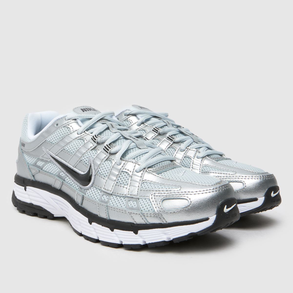 Nike  P-6000 in Black & Silver Nike  P-6000 in Black & Silver