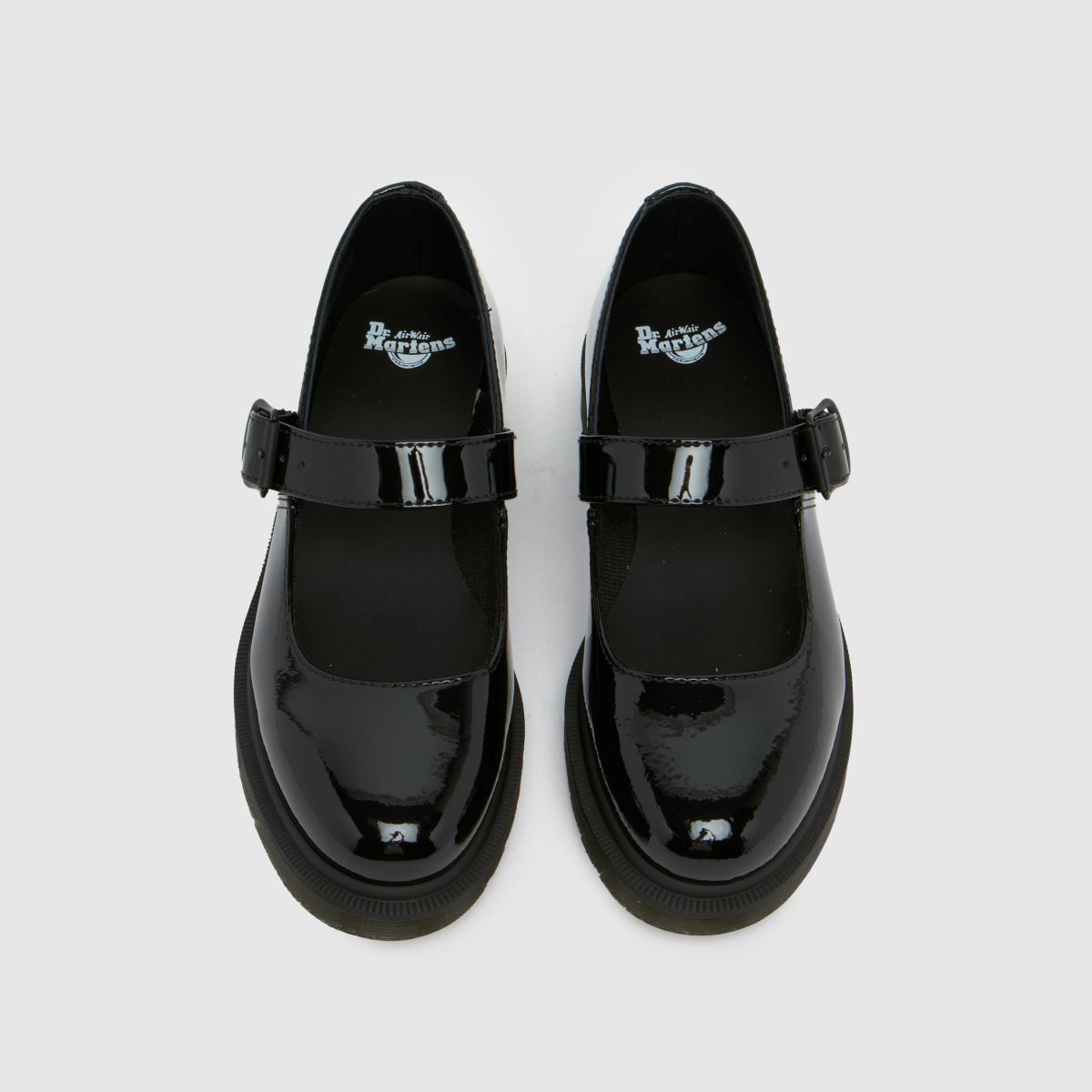 Dr Martens  Mariel Patent Mary Jane in Black Dr Martens  Mariel Patent Mary Jane in Black