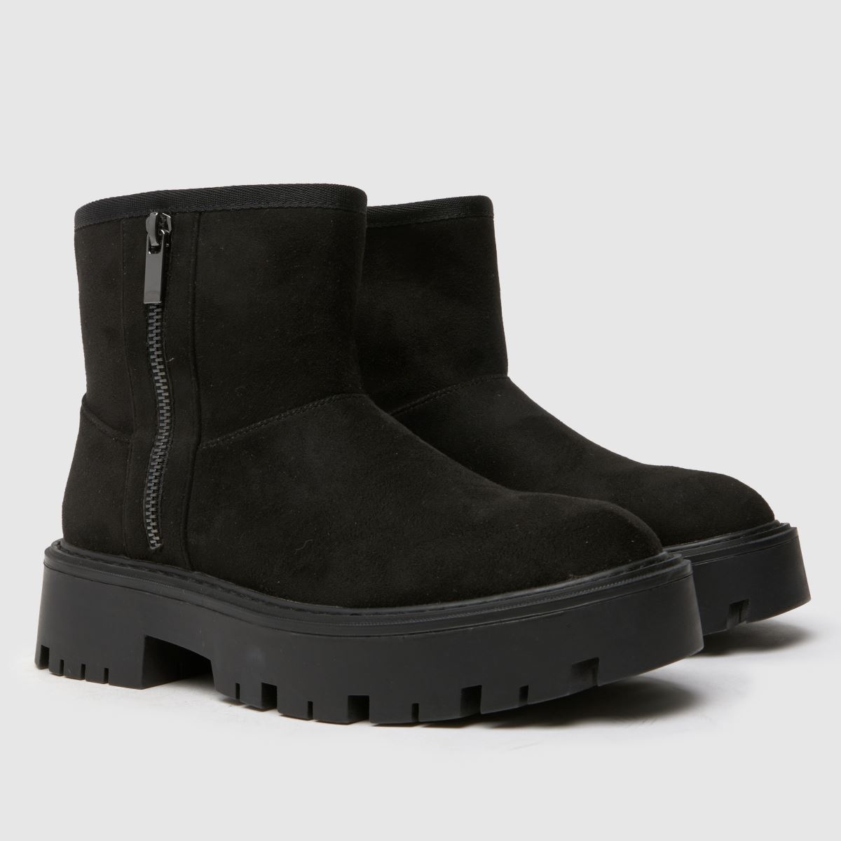 schuh  Carman Faux Furlined in Black schuh  Carman Faux Furlined in Black