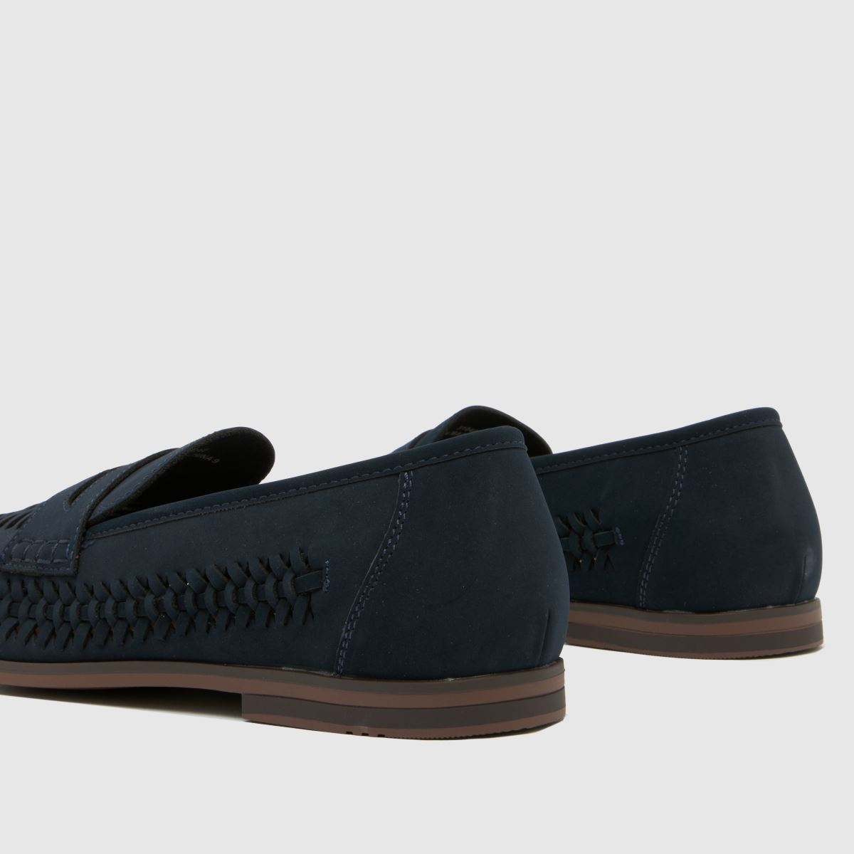 schuh  Reem Woven Loafer in Navy schuh  Reem Woven Loafer in Navy