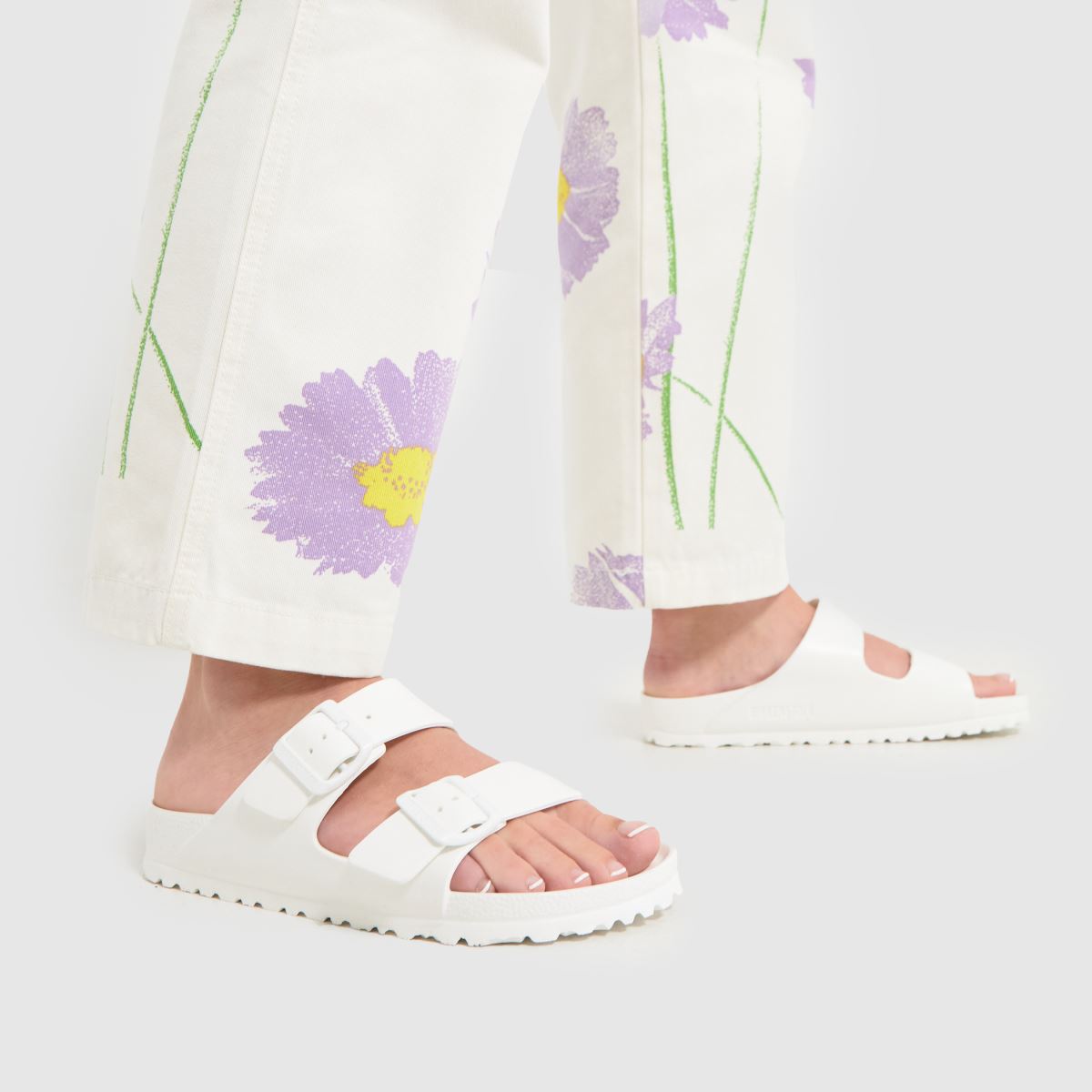 BIRKENSTOCK  Arizona EVA in White BIRKENSTOCK  Arizona EVA in White