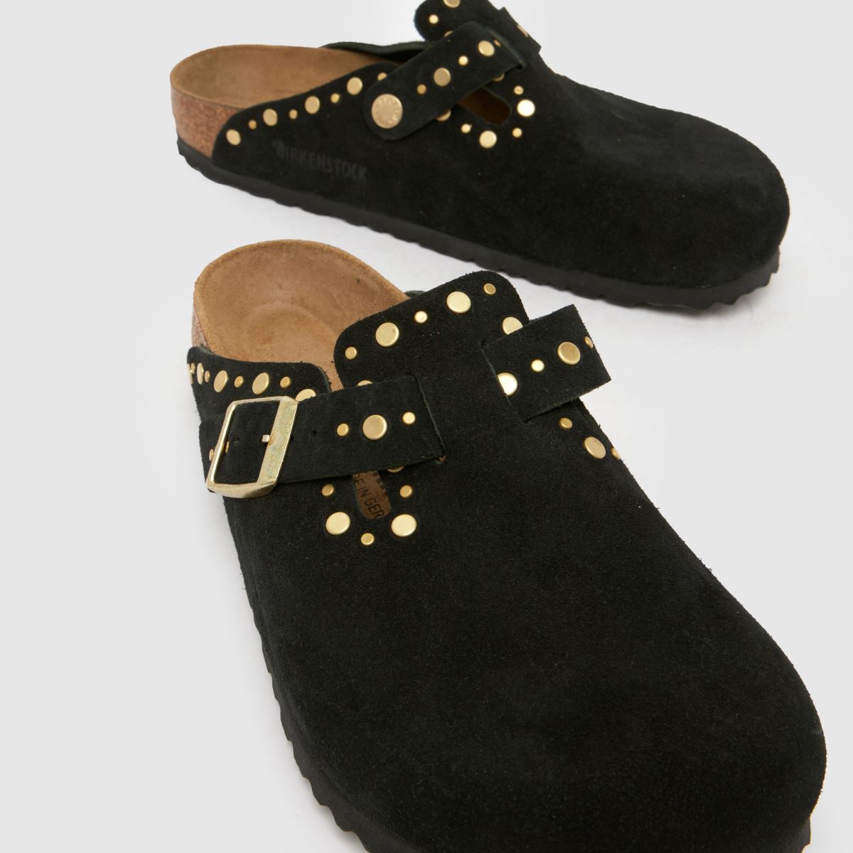 BIRKENSTOCK  Boston Rivet in Black BIRKENSTOCK  Boston Rivet in Black