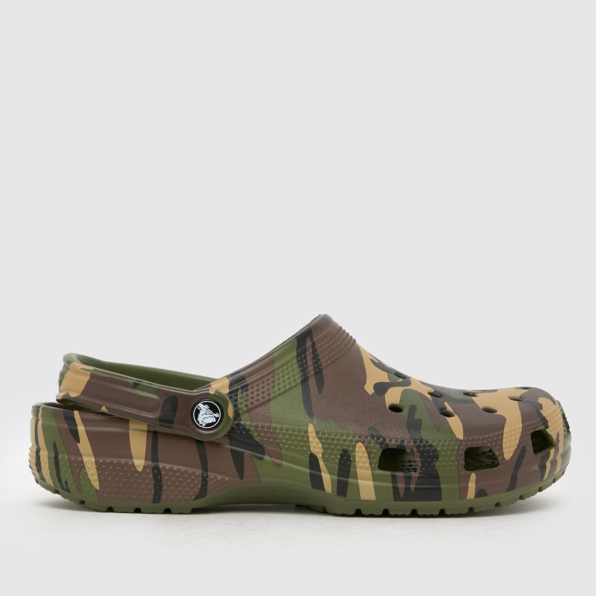 Crocs  Classic Camo Clog in Green Multi Crocs  Classic Camo Clog in Green Multi