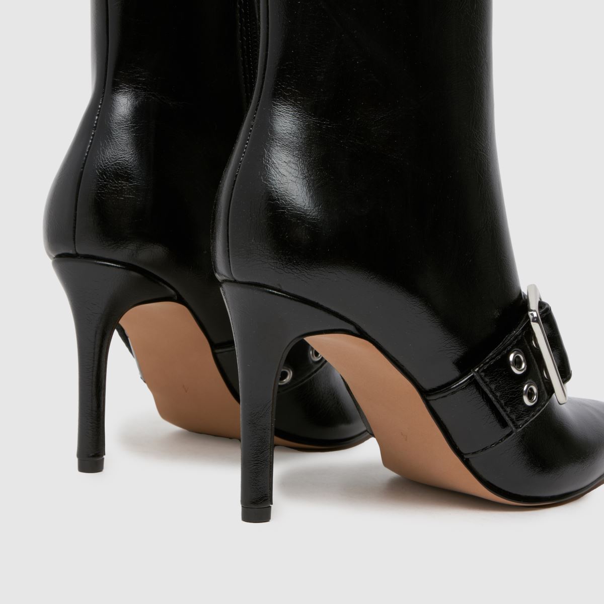 schuh  Brogan Hardware Heel in Black schuh  Brogan Hardware Heel in Black
