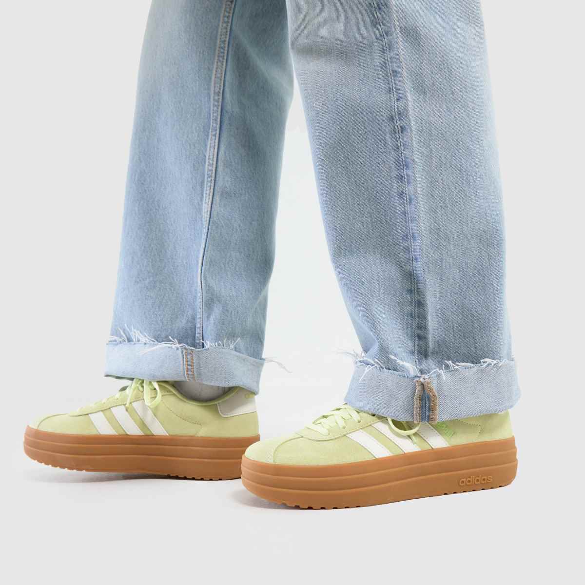 adidas  VL Court Bold in Light Green adidas  VL Court Bold in Light Green