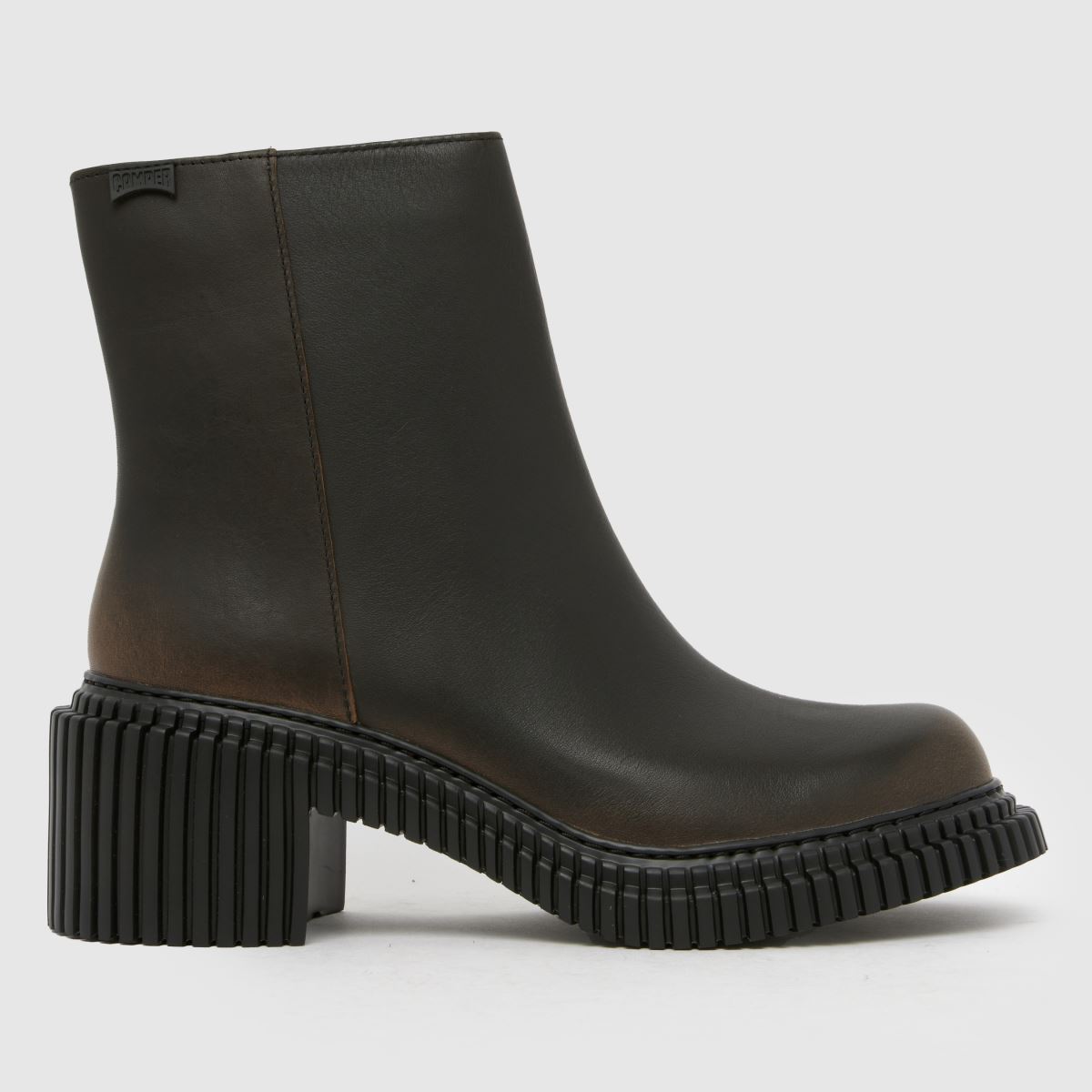 CAMPER  Pix London Heeled in Dark Brown CAMPER  Pix London Heeled in Dark Brown