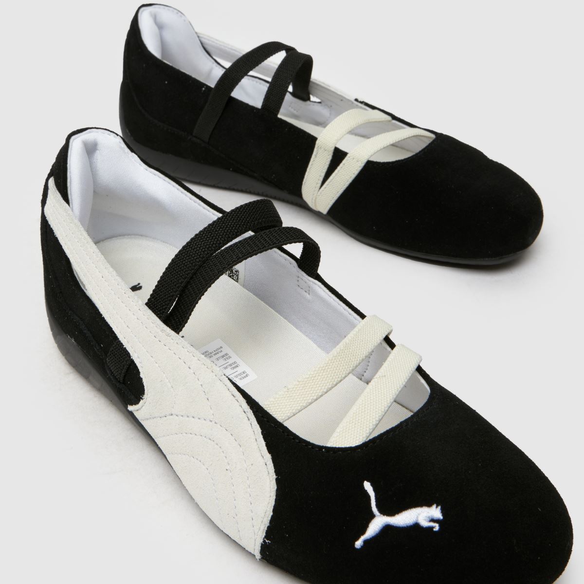 PUMA  Speedcat Ballet in Black & White PUMA  Speedcat Ballet in Black & White