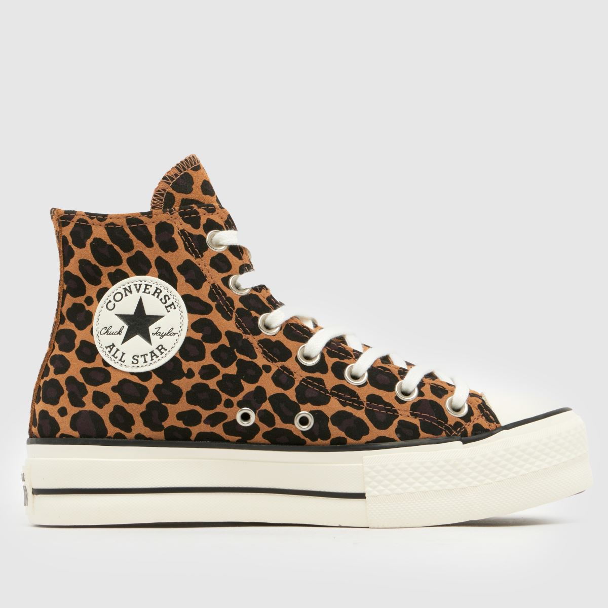 Converse  All Star Lift Winterluxe Leo in Print Converse  All Star Lift Winterluxe Leo in Print