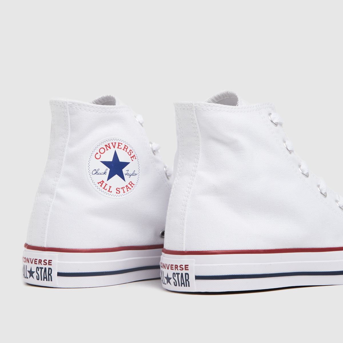 Converse  All Star Hi in White Converse  All Star Hi in White
