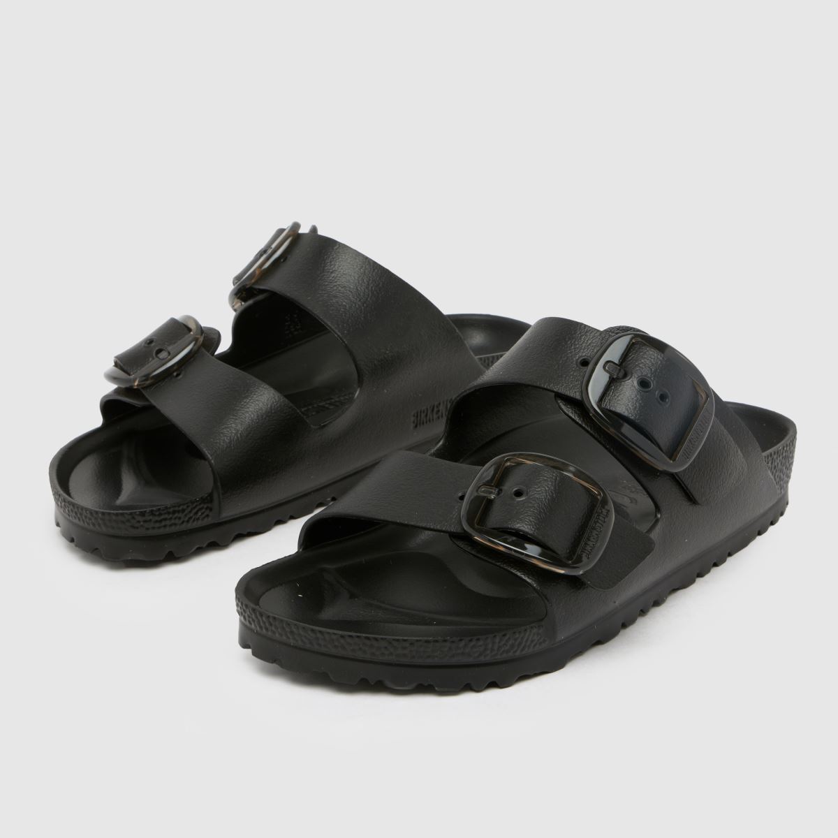 BIRKENSTOCK  Arizona EVA Big Buckle in Black BIRKENSTOCK  Arizona EVA Big Buckle in Black