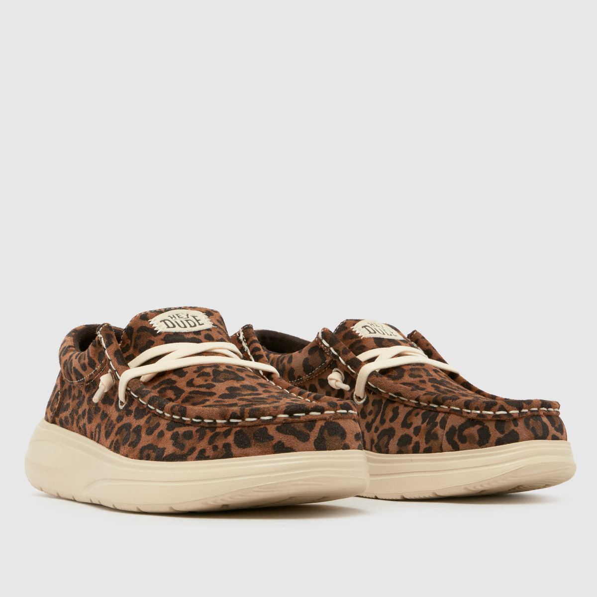 HEYDUDE  Wendy Comf Suede in Print HEYDUDE  Wendy Comf Suede in Print
