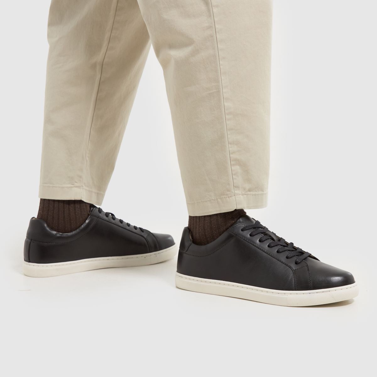 schuh  Wayne Casual in Black & White schuh  Wayne Casual in Black & White