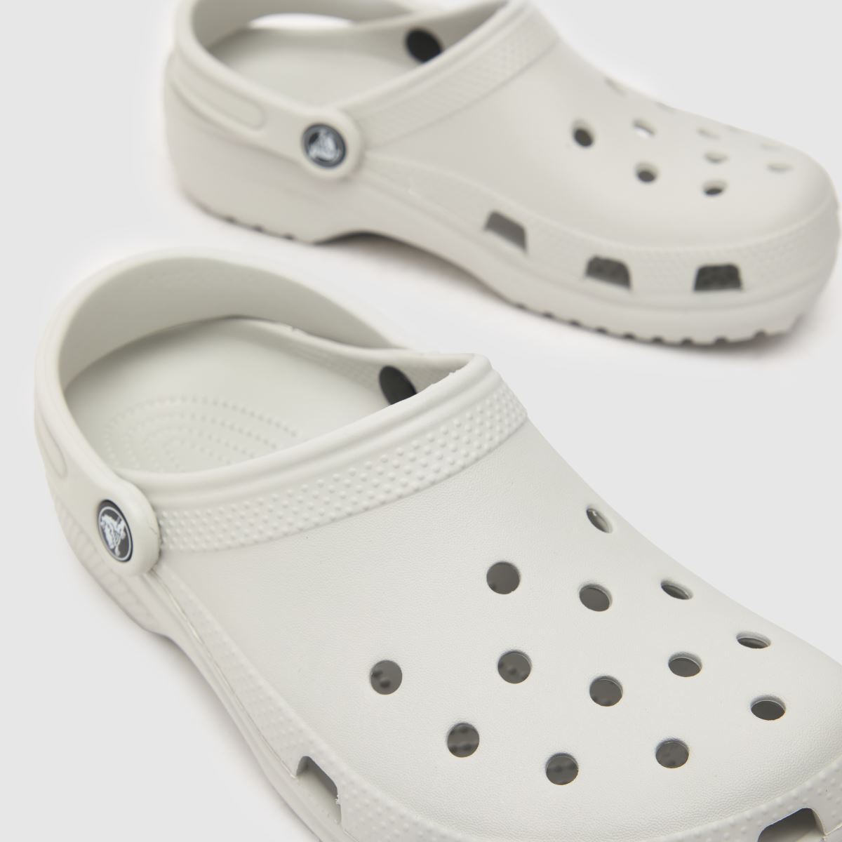 Crocs  Classic Clog in Light Grey Crocs  Classic Clog in Light Grey