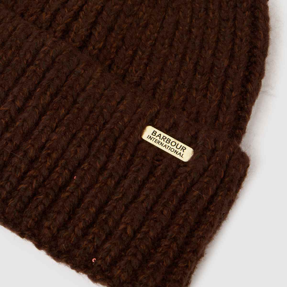 Barbour  Aria Beanie Hat in Brown Barbour  Aria Beanie Hat in Brown