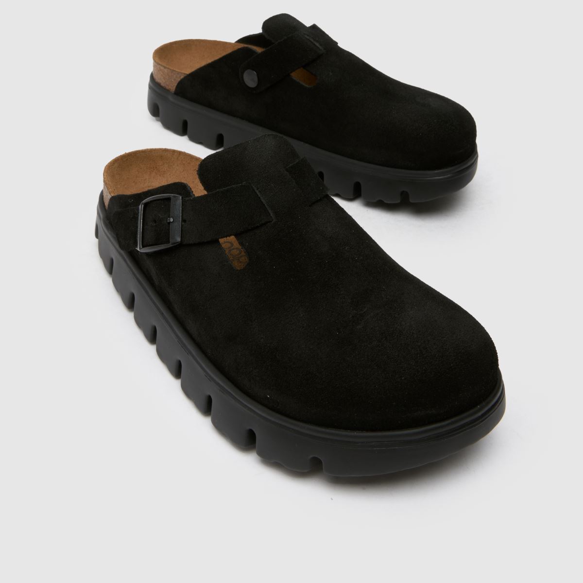 BIRKENSTOCK  Boston Chunky Clog in Black BIRKENSTOCK  Boston Chunky Clog in Black