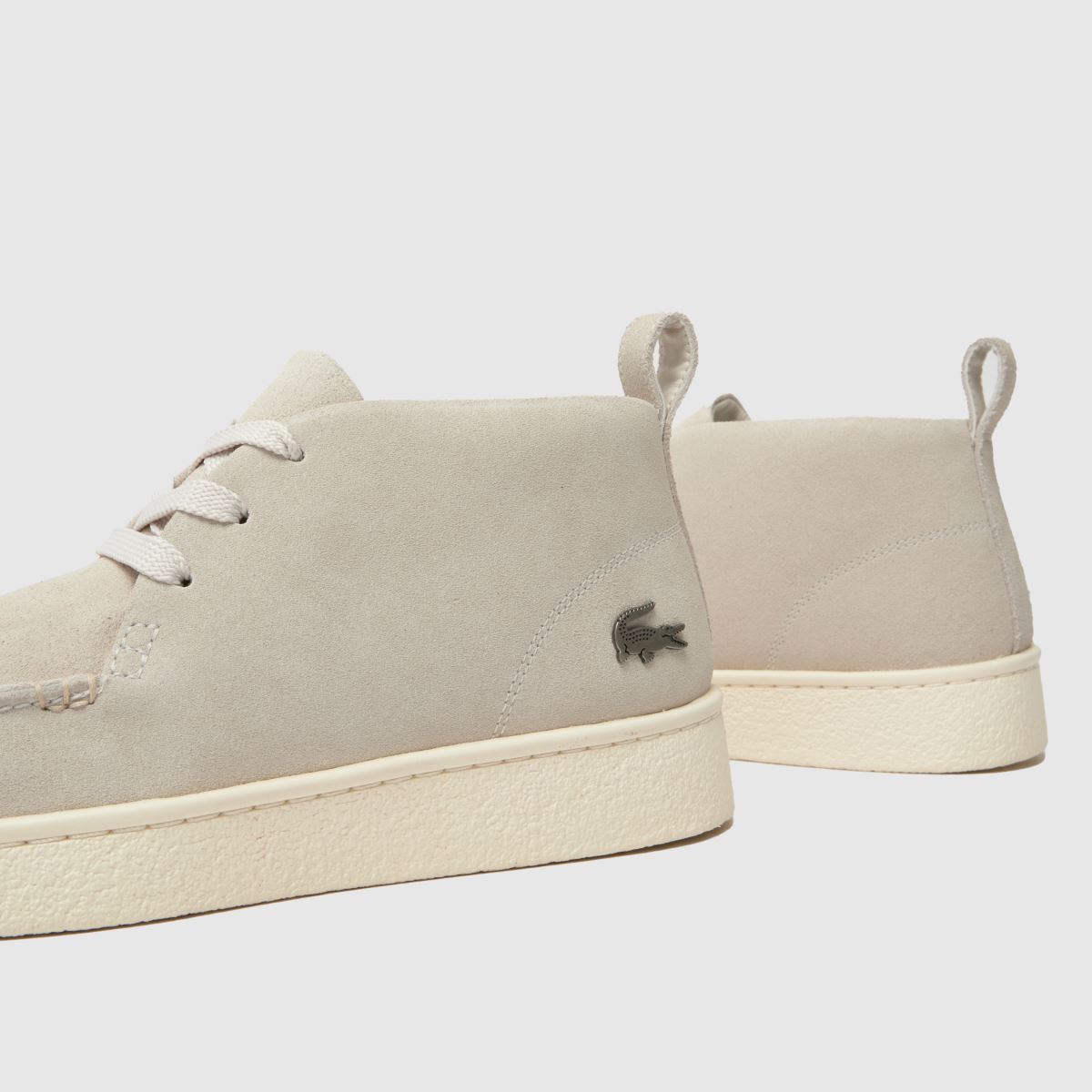 Lacoste  Baseshot Chukka in Light Grey Lacoste  Baseshot Chukka in Light Grey