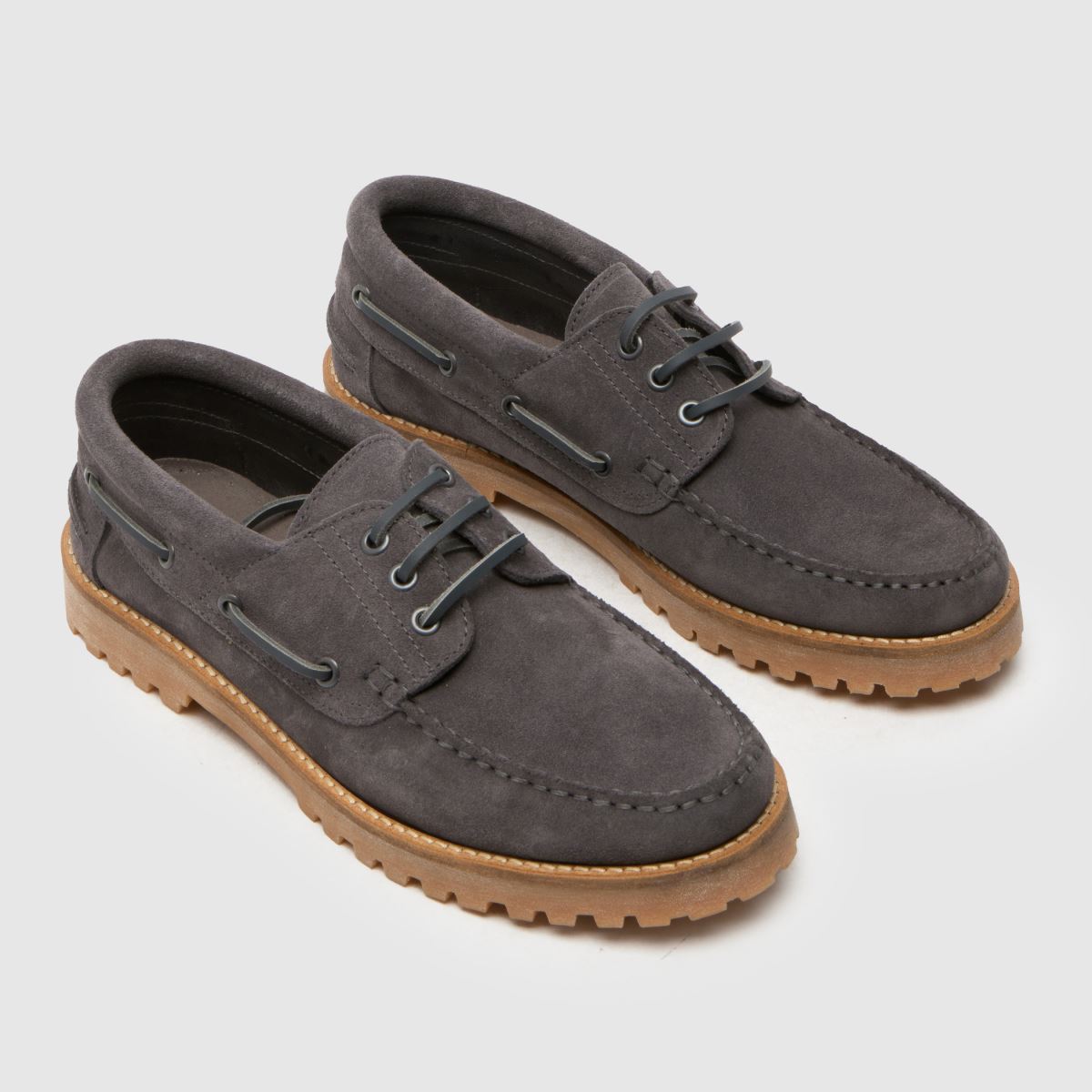 schuh  Princeton Boat in Grey schuh  Princeton Boat in Grey