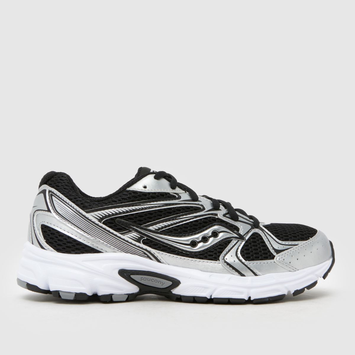 Saucony  Ride Millennium in Black & Silver Saucony  Ride Millennium in Black & Silver