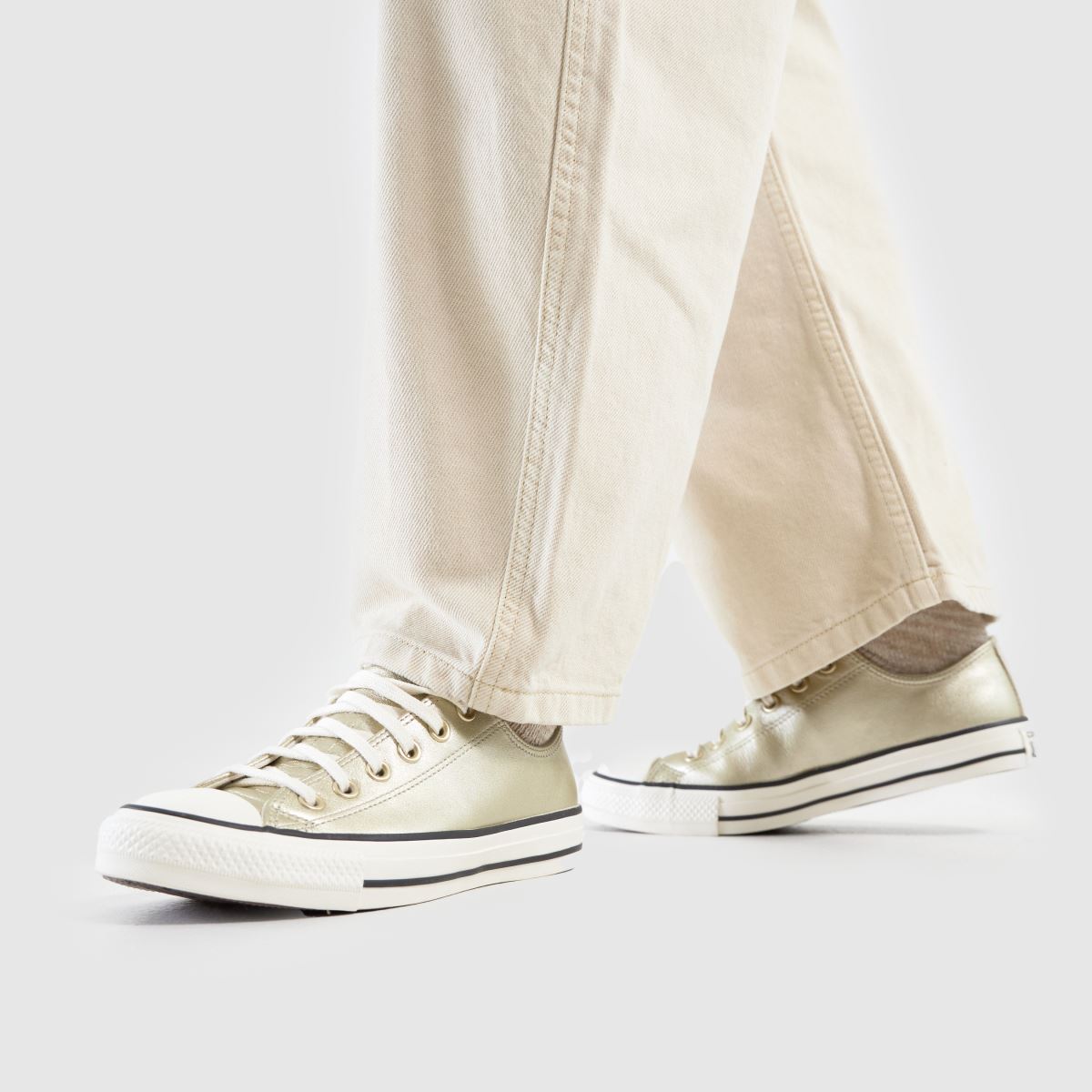 Converse  All Star Ox in Gold Converse  All Star Ox in Gold