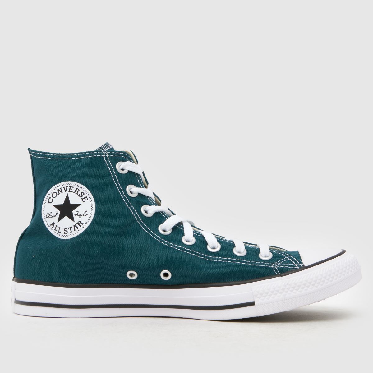 Converse  All Star Hi in Dark Green Converse  All Star Hi in Dark Green