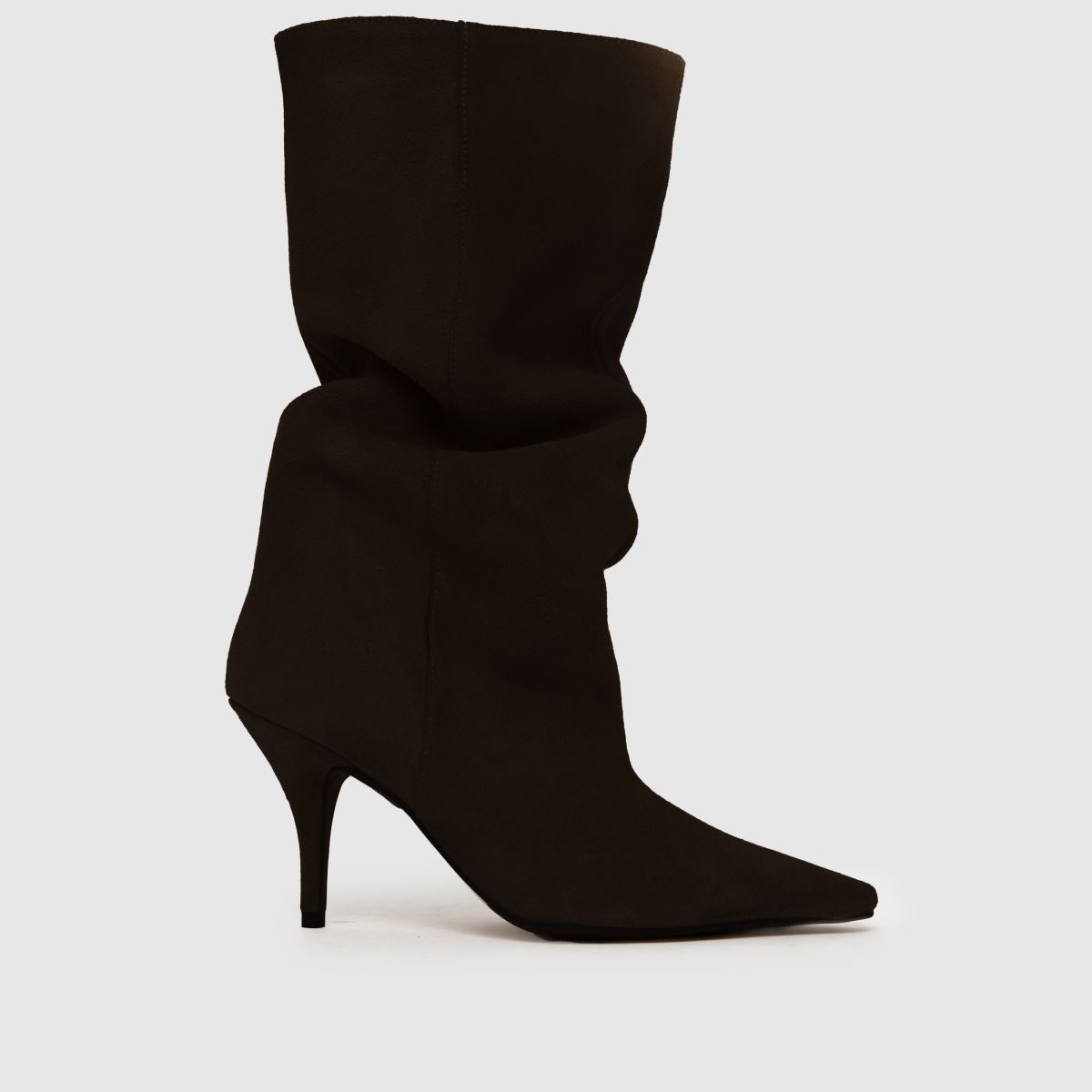 schuh  Dakira Suede Slouch Calf in Black schuh  Dakira Suede Slouch Calf in Black