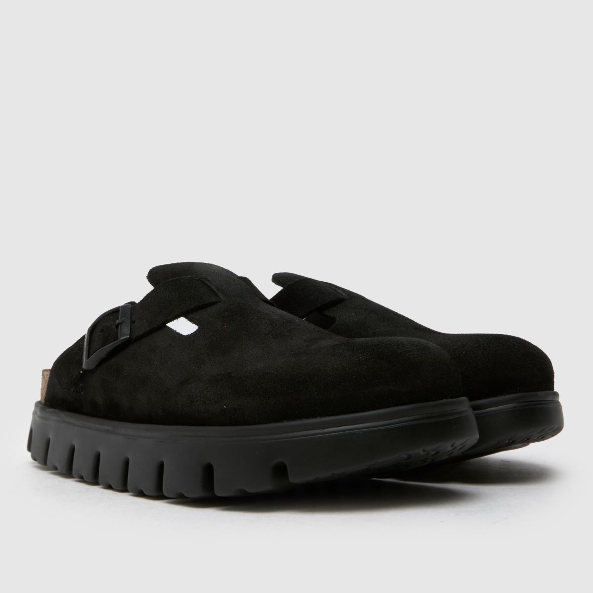 BIRKENSTOCK  Boston Chunky Clog in Black BIRKENSTOCK  Boston Chunky Clog in Black